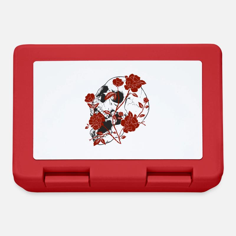 Flowers and Roses - Boîte à goûter - rouge