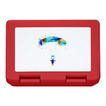 Parachute,Parachute,Graffiti,Paraglider - Lunchbox - red - Front