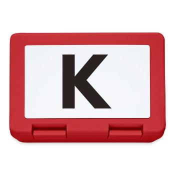 K - Lunchbox - red - Front