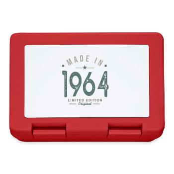 made in 1964 anniversary 58 years gift humor - Lunchbox - red - Front