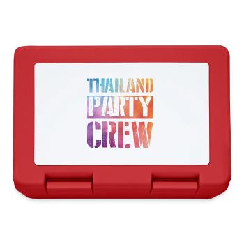 Thailand Party Crew - Brotdose - Rot - Vorne