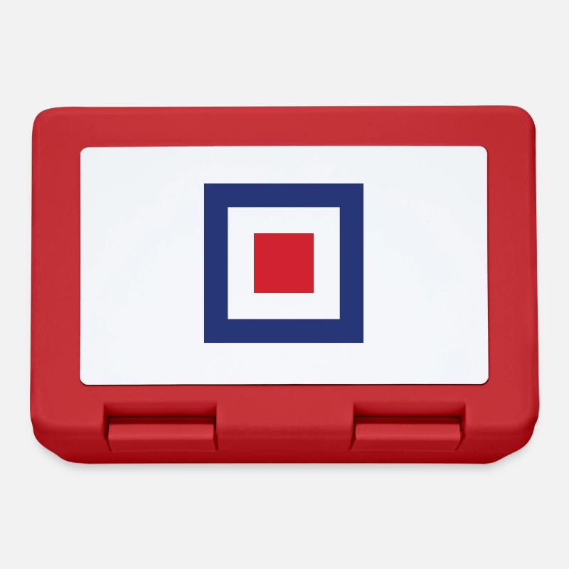 Square Mod - Lunchbox - red