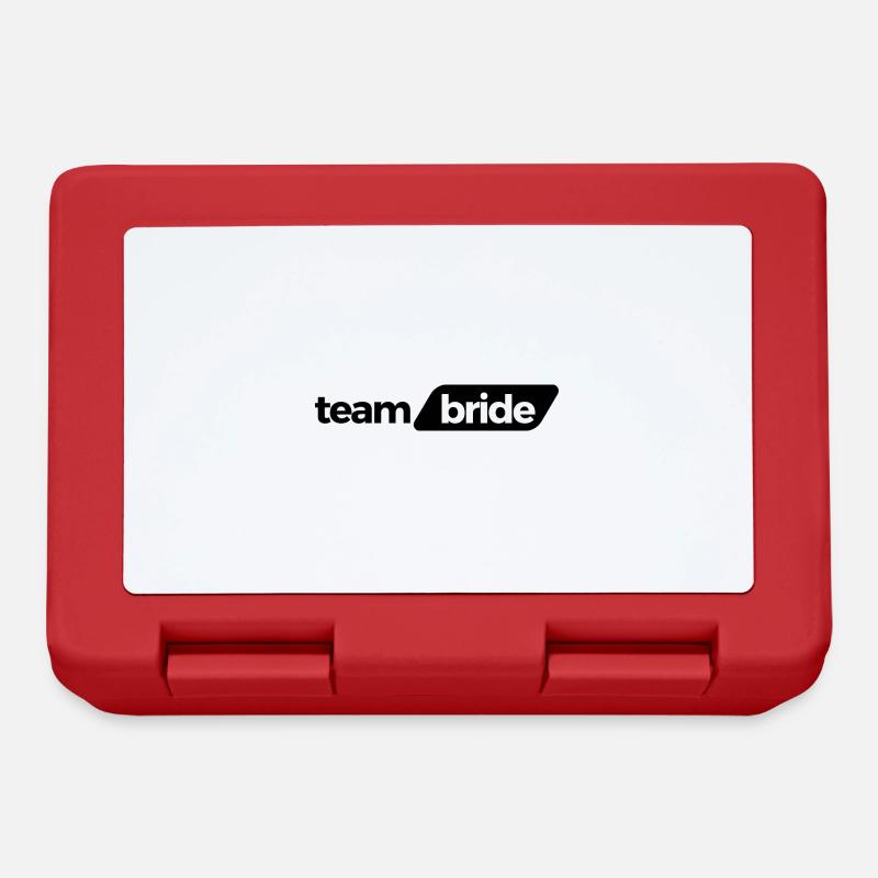 Team Bride - Brotdose - Rot