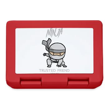 Ninja cartoon 90's japanese - Brotdose - Rot - Vorne