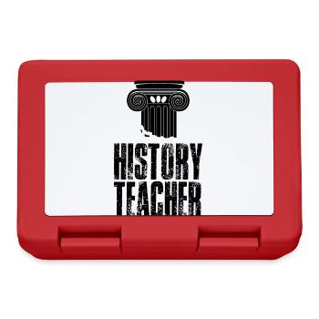 Professeur d’histoire Professeur d’histoire Historien - Boîte à goûter - rouge - Devant