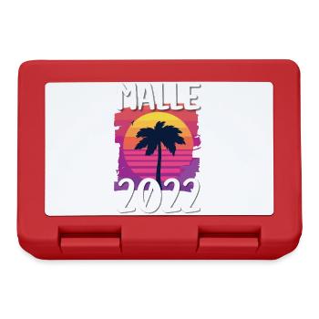 Malle 2022 - Lunchbox - red - Front