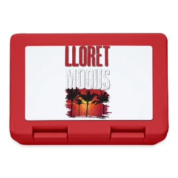 Lloret De Mar Modus - Brotdose - Rot - Vorne
