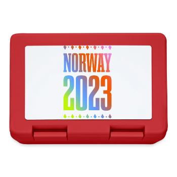 Norway 2023 - Lunchbox - red - Front
