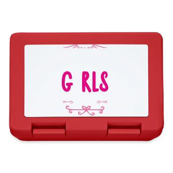 Hamburg Girls Tour - Brotdose - Rot - Vorne