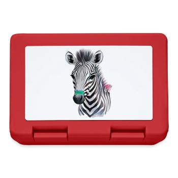 Zeba foals - Lunchbox - red - Front