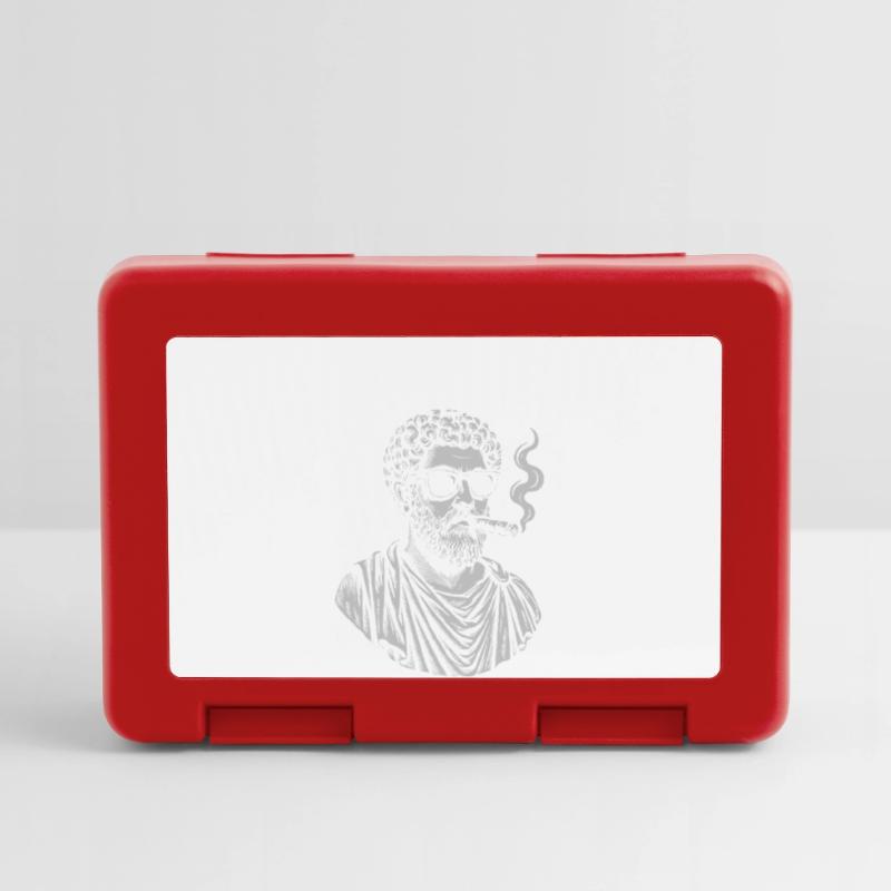 Marcus Aurelius Classical Philosopher Portrait  Lunchbox