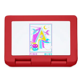 Halloween Gender Reveal - Lunchbox - red - Front