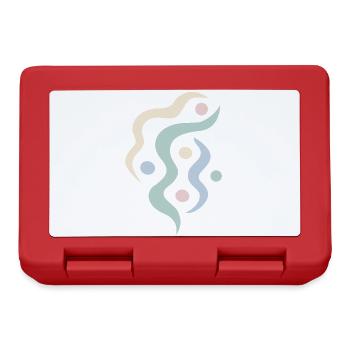 Yoga design_12 - Boîte à goûter - rouge - Devant