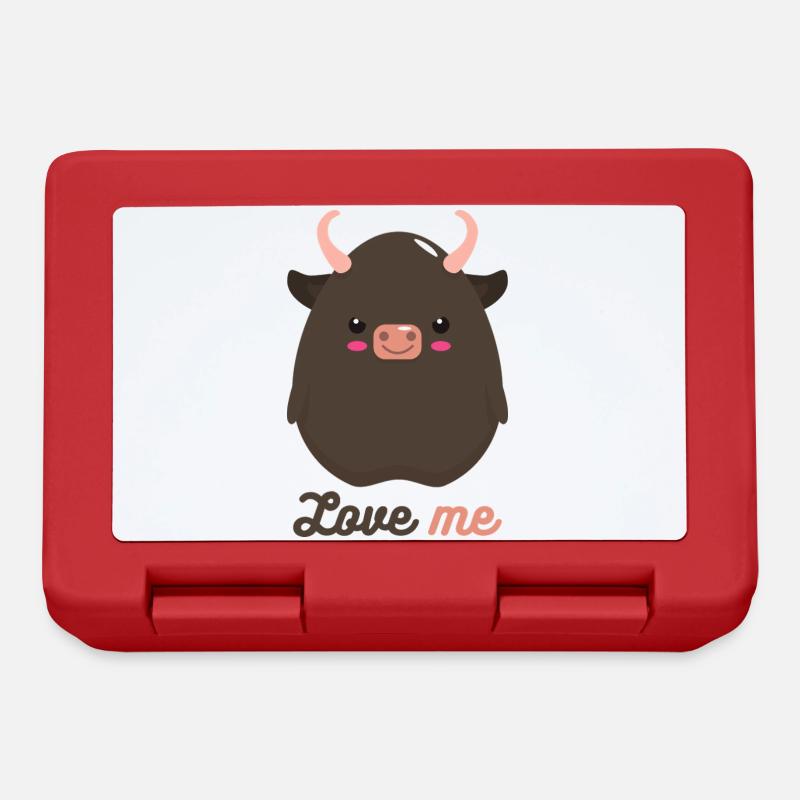 Bull - Lunchbox - red