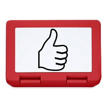 2541614 12405460 pouce - Boîte à goûter - rouge - Devant