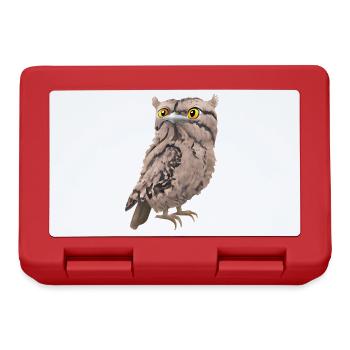 Potoo - the night hunter - Lunchbox - red - Front
