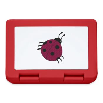 Ladybug blackberry - Lunchbox - red - Front
