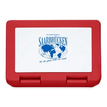 Saarbrücken Home Football Gift - Lunchbox - red - Front