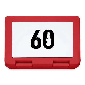 60 Bowling Bowler 60 - Lunchbox - red - Front