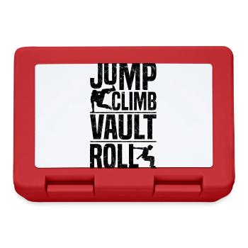 Cadeaux de Parkour - Boîte à goûter - rouge - Devant