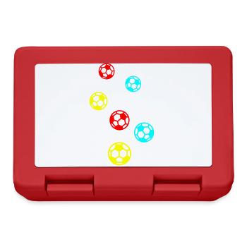 Soccer soccer - Lunchbox - red - Front