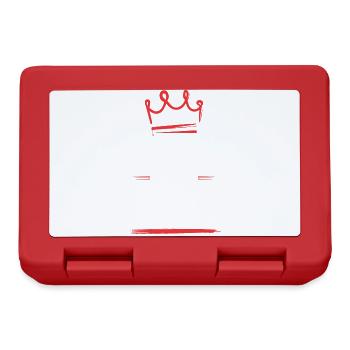 Vegan Crew - Lunchbox - red - Front
