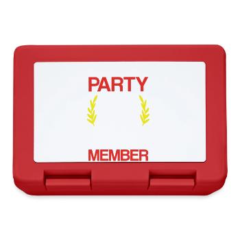 Greece Party Crew - Lunchbox - red - Front