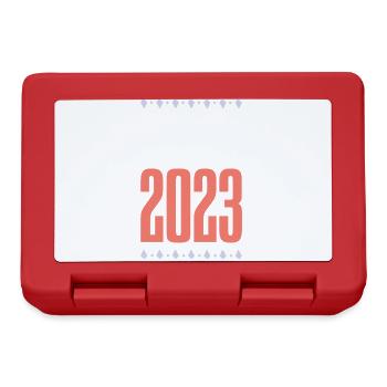 Grèce 2023 - Boîte à goûter - rouge - Devant