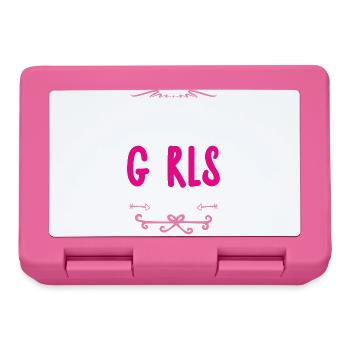 Tournée des filles de Norvège - Boîte à goûter - rose - Devant