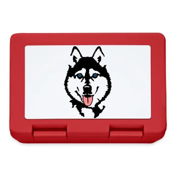 Husky - Brotdose - Rot - Vorne