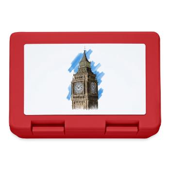 Big Ben - Lunchbox - red - Front