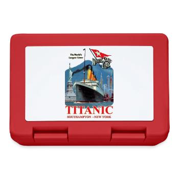 TITANIC NEW YORK CREA LOUIS RUNEMBERG © Adagp - Brotdose - Rot - Vorne