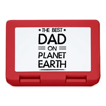 Meilleur Papa Dire Papa Papa - Boîte à goûter - rouge - Devant