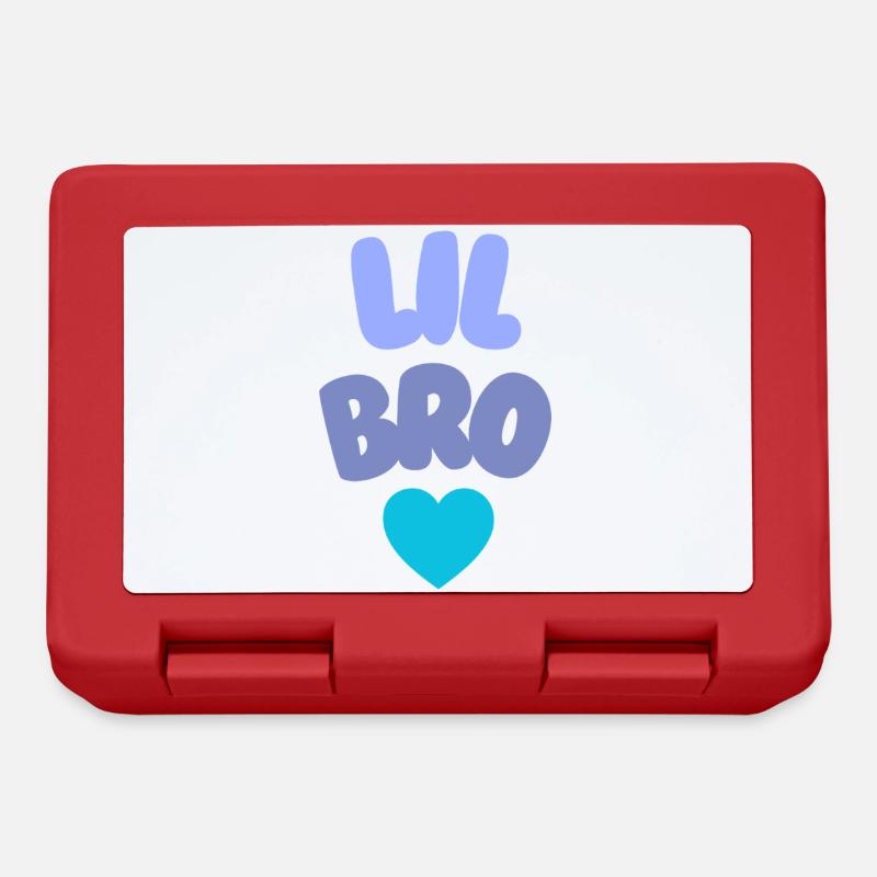 Lil Bro Love - Lunchbox - red