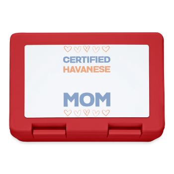 Maman havanaise certifiée - Boîte à goûter - rouge - Devant