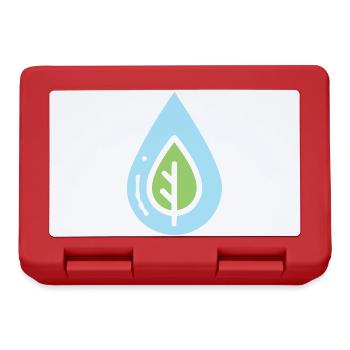Eco Drop Nature Conservation - Lunchbox - red - Front