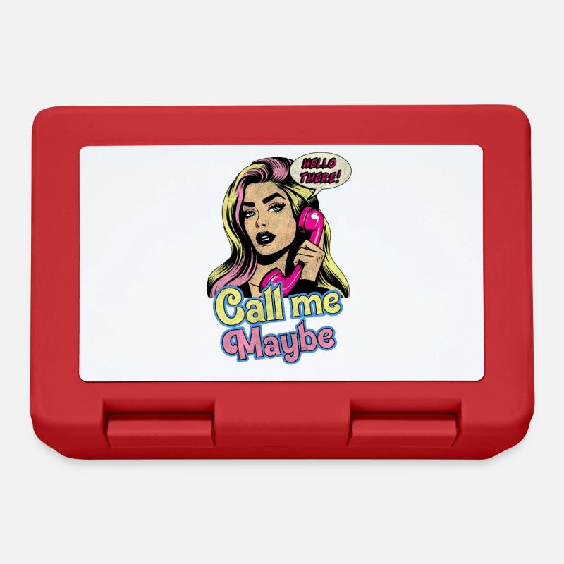 Call Me Maybe - Lunchbox - red