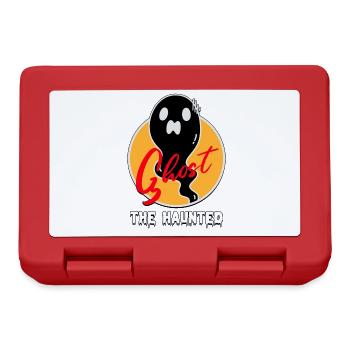The Ghost Haunted Cool Cartoon - Brotdose - Rot - Vorne