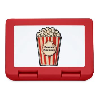 Kino Popcorn - Brotdose - Rot - Vorne