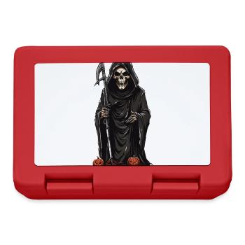 Grim Reaper Pumpkins Halloween Chills and Horror - Lunchbox - red - Front