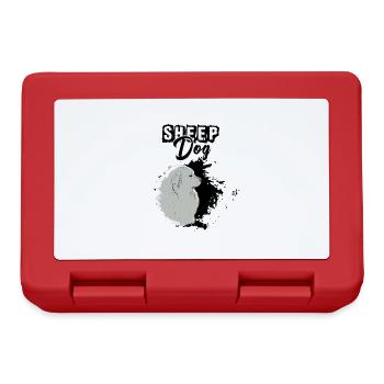 Sheep Dog Shepherd Maremmano Abruzzese Dog - Lunchbox - red - Front