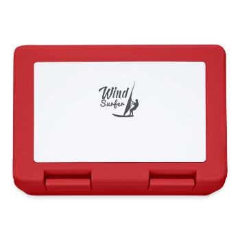 Windsurfing Windsurfing Surfer Gift Windsurfer - Lunchbox - red - Front