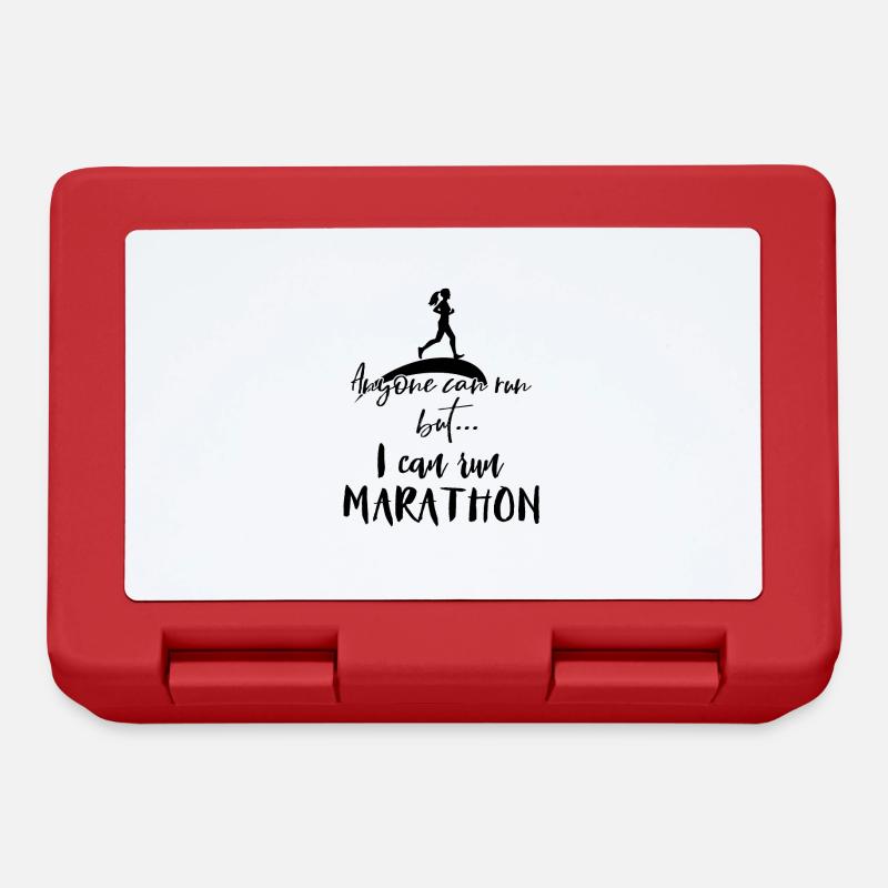 Marathon Marathon Marathon Marathon - Lunchbox - red