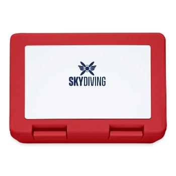 Skydiver - Brotdose - Rot - Vorne