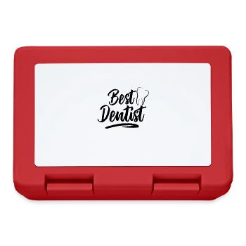 Dentistry Dentist Dental Technician Dentist - Lunchbox - red - Front