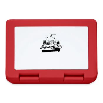Paragliding Flight Paragliding Para Glider - Lunchbox - red - Front