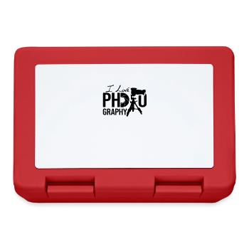 Photographer - Lunchbox - red - Front