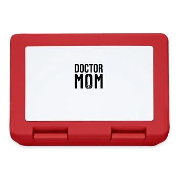 Médecin Maman - Boîte à goûter - rouge - Devant