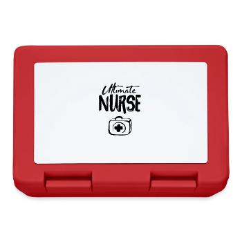 Doctor Nurse Nurse Geriatric Nurse Nurse Nurse - Lunchbox - red - Front