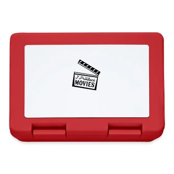 Cinéaste - Boîte à goûter - rouge - Devant